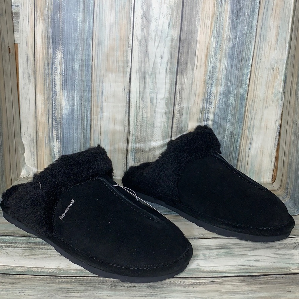 BEARPAW loki Genuine Sheepskin Fur Lined Slipper ✅